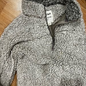 sherpa quarter zip